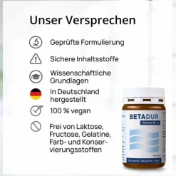 Betadur Kapseln, 90 St- Vitamin C (Ascorbinsäure)|Vitamin B6 (Pyridoxin)