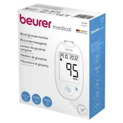 Beurer Blutzuckermessgerät GL 44 mmol / l weiß, 1 St- Blutzuckermessgerät