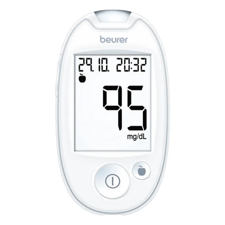 Beurer Blutzuckermessgerät-Blutzuckermessgerät GL 44 mg / dl weiß, 1 St