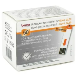 Beurer blutzucker-teststreifen GL44, GL50, GL50 evo, 50 St- Blutzuckertests|Teststreifen