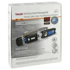 Beurer Blutzuckertests|Blutzuckermessgerät-GL50 mg / dl Blutzuckermessgerät schwarz, 1 St