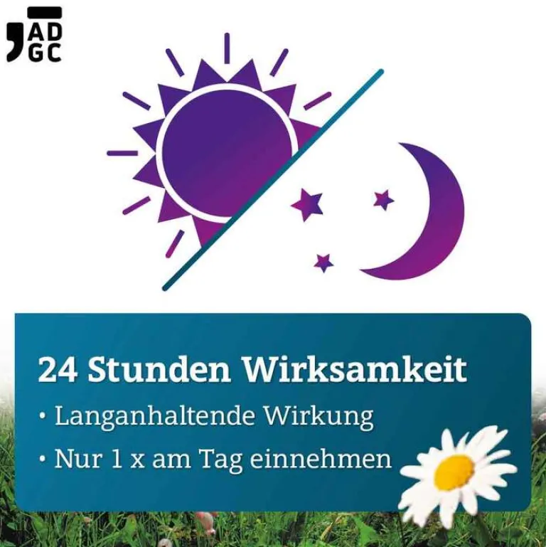 ADGC Bilastin 20 mg Tabletten bei Allergie, 50 St- Bilastin|Allergie Tabletten