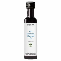 Bio Schwarzkümmelöl kaltgepresst vegan, 100 ml^Natugena