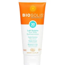 Bio Sonnenmilch + Aloe Vera LSF 30 , 100 ml^Biosolis
