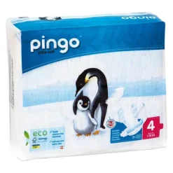 Windeln & Zubehör-Bio Windeln maxi 7 - 18 kg Pinguin Pingo Swiss, 40 St