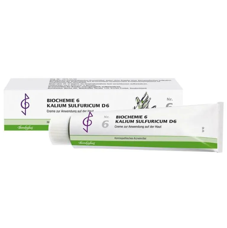 Bombastus Biochemie 6 Kalium sulfuricum D 6 Creme, 100 ml- Cremes & Lotionen