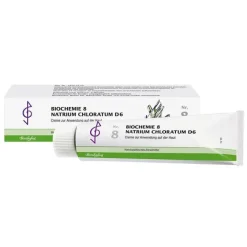 Bombastus Cremes & Lotionen-Biochemie 8 Natrium chloratum D 6 Creme, 100 ml