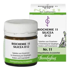 Biochemie 11 Silicea D 12 Tabletten, 80 St^Bombastus Best