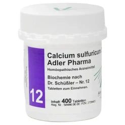 Adler Biochemie 12 Calcium s, 400 St- Salze 1-12|D 6
