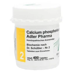 Adler Biochemie 2 Calcium ph, 400 St- Salze 13-24