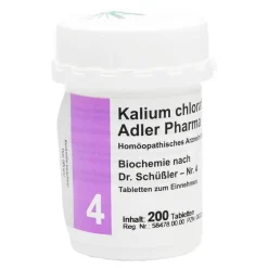 Biochemie 4 Kalium chl, 200 St^Adler Clearance