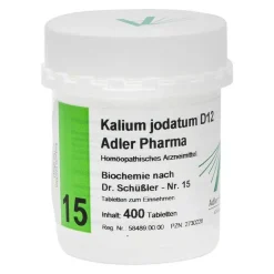 Adler Salze 13-24-Biochemie 15 Kalium jo, 400 St