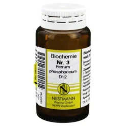 Nestmann D 12|Salze 1-12-Biochemie Nr. 3 Ferrum phosphoricum D12, 100 St