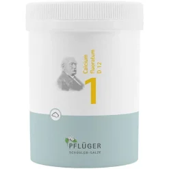 Pflüger Biochemie 1 Calcium fluoratum D 12 Pulver, 250 g- Salze 1-12