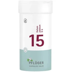 Pflüger Biochemie 15 Kalium jodatum D 6 Tabletten, 400 St- Salze 13-24|Salze 1-12