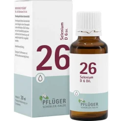 Pflüger Salze Als Tropfen|Salze 25 - 36-Biochemie 26 Selenium D 6 Tropfen, 30 ml
