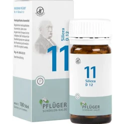Pflüger Biochemie 11 Silicea D 12 Tabletten, 100 St- Salze 1-12|D 12