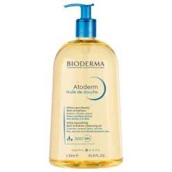 Atoderm Huile de Douche für trockene, zu Neurodermitis und Ekzemen neigende Haut, 1 l^Bioderma Online