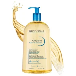 Atoderm Huile de Douche für trockene, zu Neurodermitis und Ekzemen neigende Haut, 1 l^Bioderma Online
