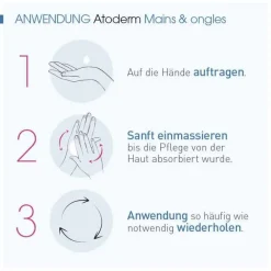 Atoderm Mains Handcreme für trockene und raue Hände und Nägel, 50 ml^Bioderma Sale