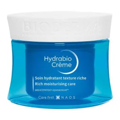 Hydrabio Creme Pot für feuchtigkeitsarme, trockene bis sehr trockene, empfindliche Haut, 50 ml^Bioderma New