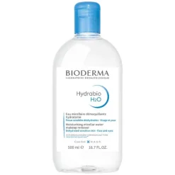 Bioderma Hydrabio H2O Mizellen-Reinigungslösung für feuchtigkeitsarme Haut, 500 ml- Reinigung