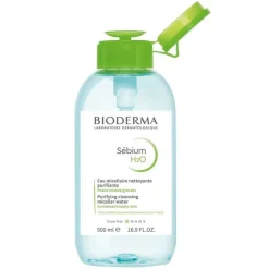 Sebium H2O Reinigungslösung für fettige, unreine Haut, 500 ml^Bioderma Hot