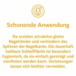 Bio-H-Tin Nagelpflege-Glas Nagelfeile, 1 St