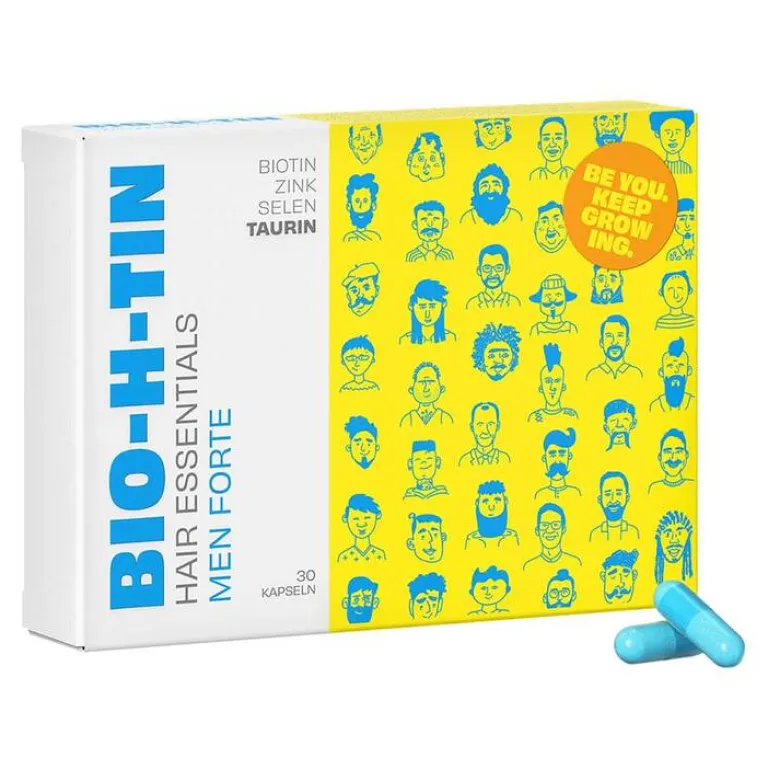 Bio-H-Tin Mikronährstoffe-Hair Essentials Men Forte Kapseln, 30 St