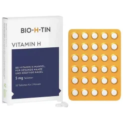 Bio-H-Tin ® Vitamin H 5 mg Tabletten, 30 St- Vitamin B7 (Biotin)