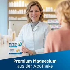Biolectra ® MAGNESIUM 243 mg forte Brausetabletten Orangengeschmack, 40 St- Magnesium