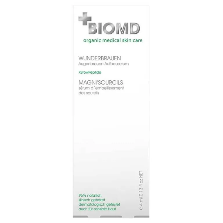 Biomed Wunder Brau Aufbauserum Augenbrauen, 4 ml- Augenpflege