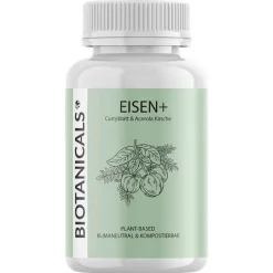 Biotanicals Eisen + Kapseln, 120 St- Hirnleistung & Nerven