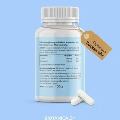 Biotanicals Magnesium-Magnesium Kapseln, 120 St