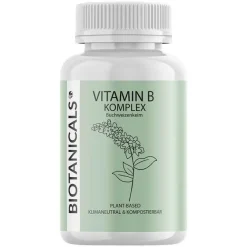 Biotanicals Vitamin B Kapseln, 90 St- Vitamin B Komplex