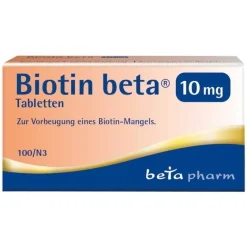 Beta Biotin ® 10 mg Tabletten, 100 St- Vitamin B7 (Biotin)