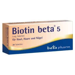 Biotin 5 Tabletten, 30 St^Beta Hot