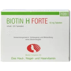 Biotin H Vitamin B7 (Biotin)-forte Tabletten, 120 St
