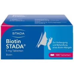Stada Vitamin B7 (Biotin)-Biotin 5 mg Tabletten, 100 St