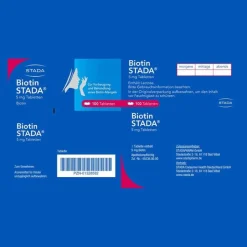 Stada Vitamin B7 (Biotin)-Biotin 5 mg Tabletten, 100 St