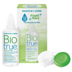 Biotrue Flight Pack Flaschen, 100 ml- Pflegemittel