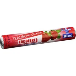 Bloc Traubenzucker Erdbeere, 1 St- Traubenzucker|Traubenzucker