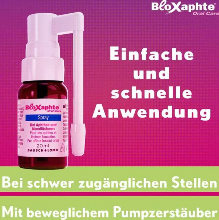 ® Oral Care Mundspray bei Aphthen und Verletzungen im Mund, 20 ml^Bloxaphte Clearance