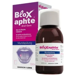 Bloxaphte ® Oral Care Mundspülung bei Aphthen und Verletzungen im Mund, 100 ml- Mundpflege|Mundspüllösung