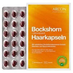 Bockshorn + Mikronährstoff Haarkapseln, 180 St^Arcon Best