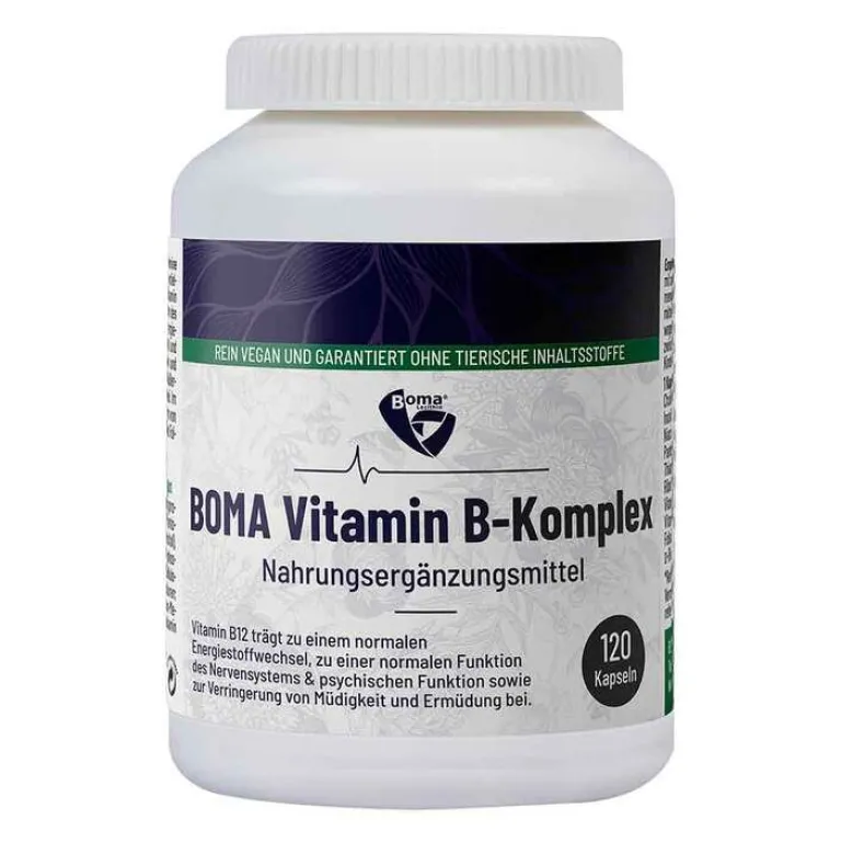 Boma Lecithin Boma Vitamin B-Komplex, 120 St- Hirnleistung & Nerven