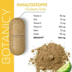 Feelgood Cholesterin-Botanicy Cholestro forte mit Bergavit Tabletten, 60 St