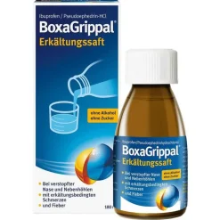 Erkältungssaft 200 mg/10 ml + 30 mg/10 ml, 180 ml^Boxagrippal