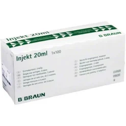 B. Braun Einmalspritzen-Braun Injekt Spritzen mit exz, 100X20 ml