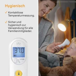 Braun Sensian 3 kontaktloses Thermometer, 1 St- Fieberthermometer